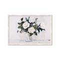 Picture of White Roses _GroupedProduct_Rectangle_Landscape_Framed_Matted_