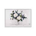 Picture of White Roses _GroupedProduct_Rectangle_Landscape_Framed_Matted_
