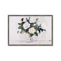 Picture of White Roses _GroupedProduct_Rectangle_Landscape_Framed_Matted_