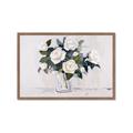 Picture of White Roses _GroupedProduct_Rectangle_Landscape_Framed_Matted_