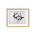 Picture of White Roses _GroupedProduct_Rectangle_Landscape_Framed_Matted_