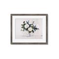 Picture of White Roses _GroupedProduct_Rectangle_Landscape_Framed_Matted_
