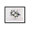 Picture of White Roses _GroupedProduct_Rectangle_Landscape_Framed_Matted_
