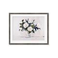 Picture of White Roses _GroupedProduct_Rectangle_Landscape_Framed_Matted_