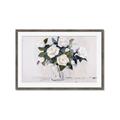 Picture of White Roses _GroupedProduct_Rectangle_Landscape_Framed_Matted_