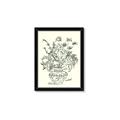Picture of Drawn Florals I  _GroupedProduct_Rectangle_Portrait_Framed_Matted_