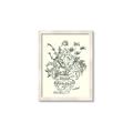 Picture of Drawn Florals I  _GroupedProduct_Rectangle_Portrait_Framed_Matted_