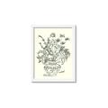 Picture of Drawn Florals I  _GroupedProduct_Rectangle_Portrait_Framed_Matted_