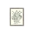 Picture of Drawn Florals I  _GroupedProduct_Rectangle_Portrait_Framed_Matted_