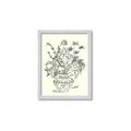 Picture of Drawn Florals I  _GroupedProduct_Rectangle_Portrait_Framed_Matted_