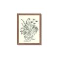 Picture of Drawn Florals I  _GroupedProduct_Rectangle_Portrait_Framed_Matted_