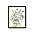 Picture of Drawn Florals I  _GroupedProduct_Rectangle_Portrait_Framed_Matted_
