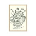 Picture of Drawn Florals I  _GroupedProduct_Rectangle_Portrait_Framed_Matted_