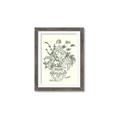 Picture of Drawn Florals I  _GroupedProduct_Rectangle_Portrait_Framed_Matted_