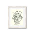 Picture of Drawn Florals I  _GroupedProduct_Rectangle_Portrait_Framed_Matted_