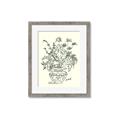 Picture of Drawn Florals I  _GroupedProduct_Rectangle_Portrait_Framed_Matted_