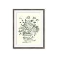 Picture of Drawn Florals I  _GroupedProduct_Rectangle_Portrait_Framed_Matted_