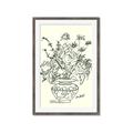 Picture of Drawn Florals I  _GroupedProduct_Rectangle_Portrait_Framed_Matted_