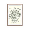 Picture of Drawn Florals I  _GroupedProduct_Rectangle_Portrait_Framed_Matted_
