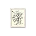Picture of Drawn Florals II  _GroupedProduct_Rectangle_Portrait_Framed_Matted_