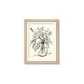 Picture of Drawn Florals II  _GroupedProduct_Rectangle_Portrait_Framed_Matted_