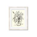 Picture of Drawn Florals II  _GroupedProduct_Rectangle_Portrait_Framed_Matted_
