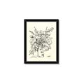 Picture of Drawn Florals III  _GroupedProduct_Rectangle_Portrait_Framed_Matted_