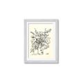 Picture of Drawn Florals III  _GroupedProduct_Rectangle_Portrait_Framed_Matted_