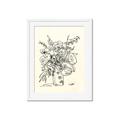 Picture of Drawn Florals III  _GroupedProduct_Rectangle_Portrait_Framed_Matted_