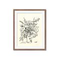 Picture of Drawn Florals III  _GroupedProduct_Rectangle_Portrait_Framed_Matted_