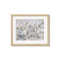 Picture of Neutral Mangnolias _GroupedProduct_Rectangle_Landscape_Framed_Matted_