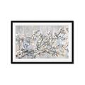 Picture of Neutral Mangnolias _GroupedProduct_Rectangle_Landscape_Framed_Matted_