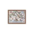 Picture of Pink Mangnolias Branch II _GroupedProduct_Rectangle_Landscape_Framed_Matted_