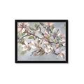 Picture of Pink Mangnolias Branch II _GroupedProduct_Rectangle_Landscape_Framed_Matted_