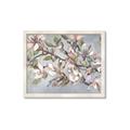 Picture of Pink Mangnolias Branch II _GroupedProduct_Rectangle_Landscape_Framed_Matted_