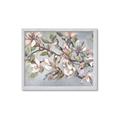 Picture of Pink Mangnolias Branch II _GroupedProduct_Rectangle_Landscape_Framed_Matted_