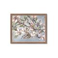 Picture of Pink Mangnolias Branch II _GroupedProduct_Rectangle_Landscape_Framed_Matted_