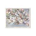 Picture of Pink Mangnolias Branch II _GroupedProduct_Rectangle_Landscape_Framed_Matted_