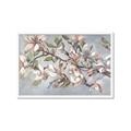 Picture of Pink Mangnolias Branch II _GroupedProduct_Rectangle_Landscape_Framed_Matted_
