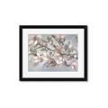 Picture of Pink Mangnolias Branch II _GroupedProduct_Rectangle_Landscape_Framed_Matted_