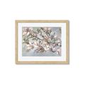 Picture of Pink Mangnolias Branch II _GroupedProduct_Rectangle_Landscape_Framed_Matted_