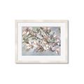 Picture of Pink Mangnolias Branch II _GroupedProduct_Rectangle_Landscape_Framed_Matted_