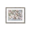 Picture of Pink Mangnolias Branch II _GroupedProduct_Rectangle_Landscape_Framed_Matted_