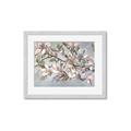 Picture of Pink Mangnolias Branch II _GroupedProduct_Rectangle_Landscape_Framed_Matted_