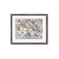 Picture of Pink Mangnolias Branch II _GroupedProduct_Rectangle_Landscape_Framed_Matted_