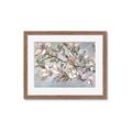 Picture of Pink Mangnolias Branch II _GroupedProduct_Rectangle_Landscape_Framed_Matted_