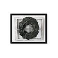 Picture of Farmhouse Wreath _GroupedProduct_Rectangle_Landscape_Photography _GroupedProduct_Rectangle_Landscape_Framed_Matted_