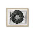 Picture of Farmhouse Wreath _GroupedProduct_Rectangle_Landscape_Photography _GroupedProduct_Rectangle_Landscape_Framed_Matted_