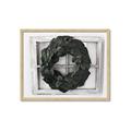 Picture of Farmhouse Wreath _GroupedProduct_Rectangle_Landscape_Photography _GroupedProduct_Rectangle_Landscape_Framed_Matted_