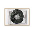 Picture of Farmhouse Wreath _GroupedProduct_Rectangle_Landscape_Photography _GroupedProduct_Rectangle_Landscape_Framed_Matted_